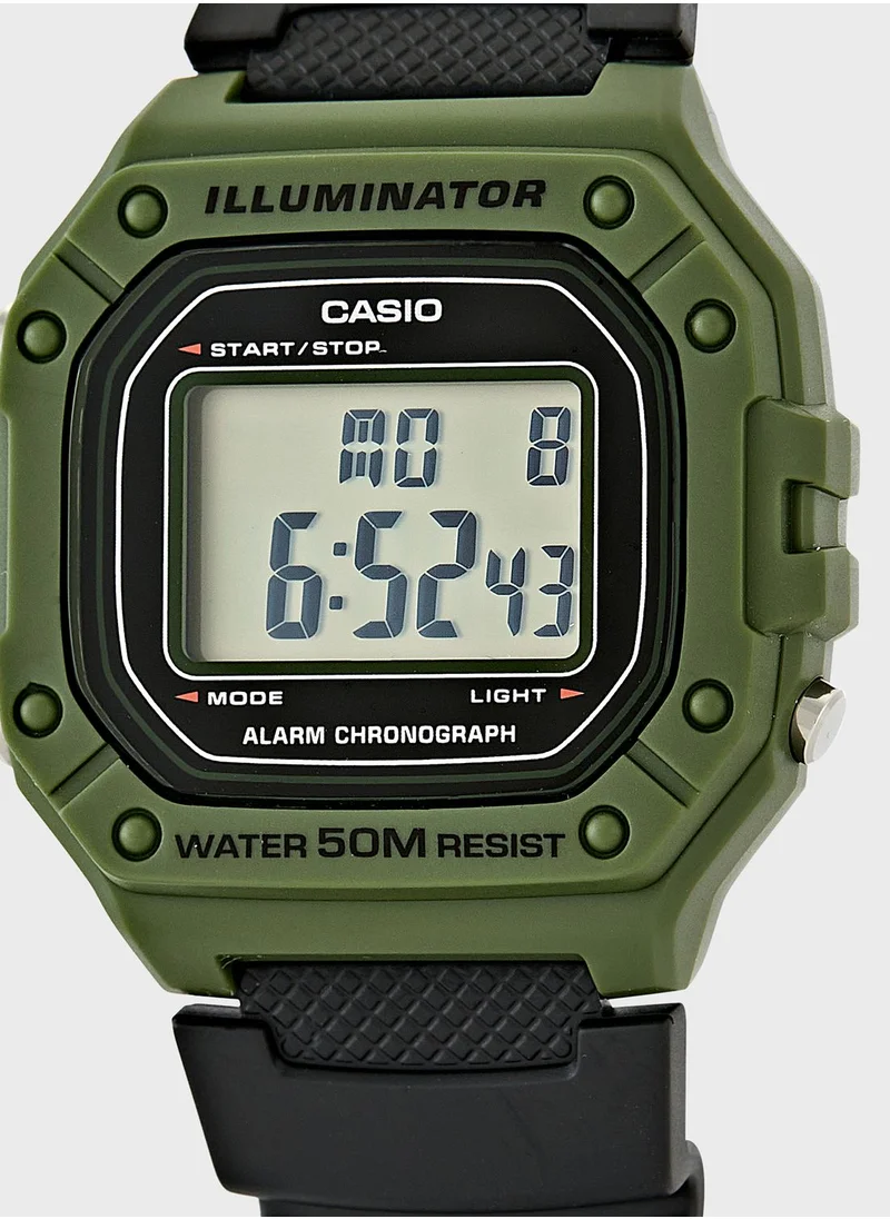 CASIO W-218H-3Avdf Digital Watch