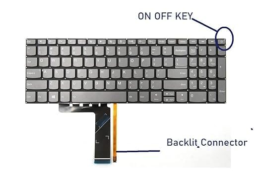 WeFly Laptop Keyboard Compatible for Lenovo ideaPad 320-15ABR 320-15IAP 320-15IKB 320-17IKB 320S-15ISK 320S-15IKB, 330-15IKB 330-17IKB L340-155IWL L340-17API,ideaPad S145-15IWL US Layout (Backlight) - Image 4
