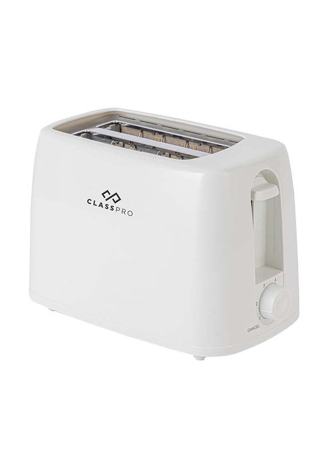 ClassPro Toaster 2 slice 650W White  - Image 1