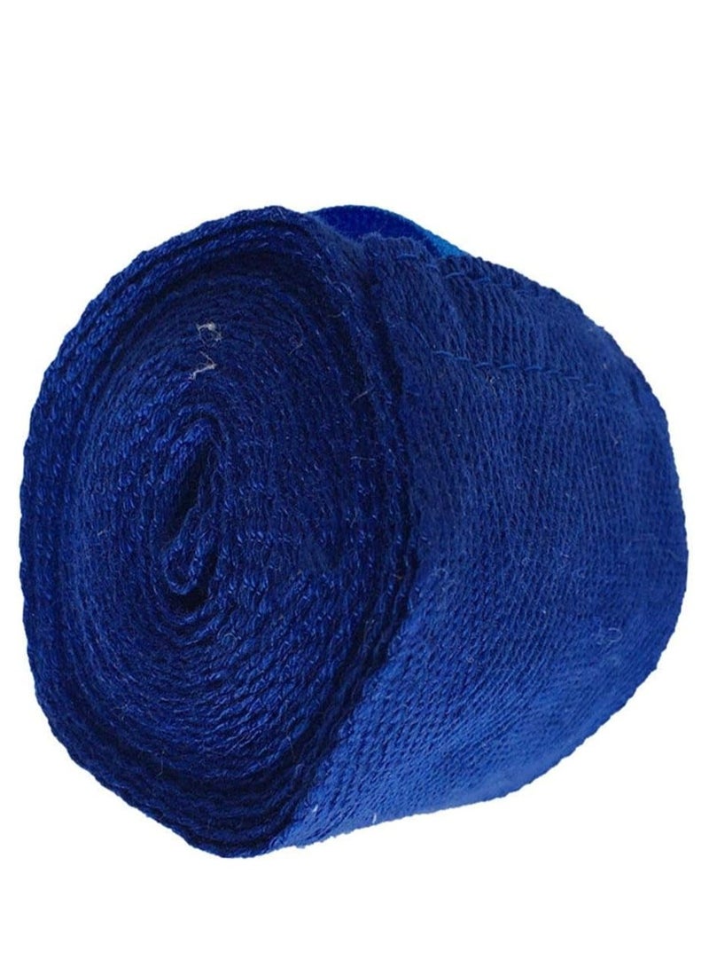 ال دي قفازات ملاكمة مطاطية لحماية قبضة اليد  2.5 متر (قطعتان باللون الأزرق) - Image 5