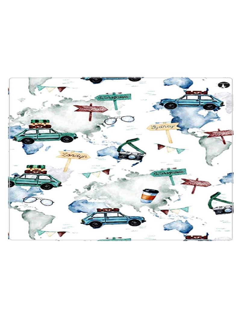 Printed Anti-Slip Gaming Mouse Pad Multicolour