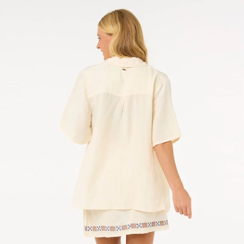RIP CURL San Carlos Embroidered Shirt - Women