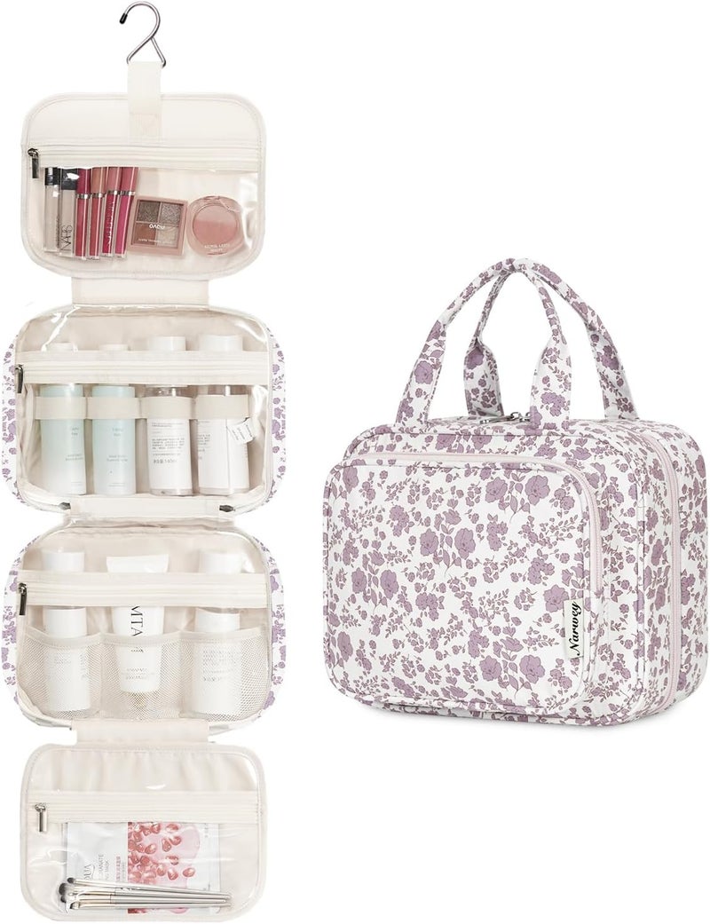 Narwey Travel Hanging Toiletry Bag Women Makeup Bag Organizer Toiletry Accessories Toiletry Bag - Image 2