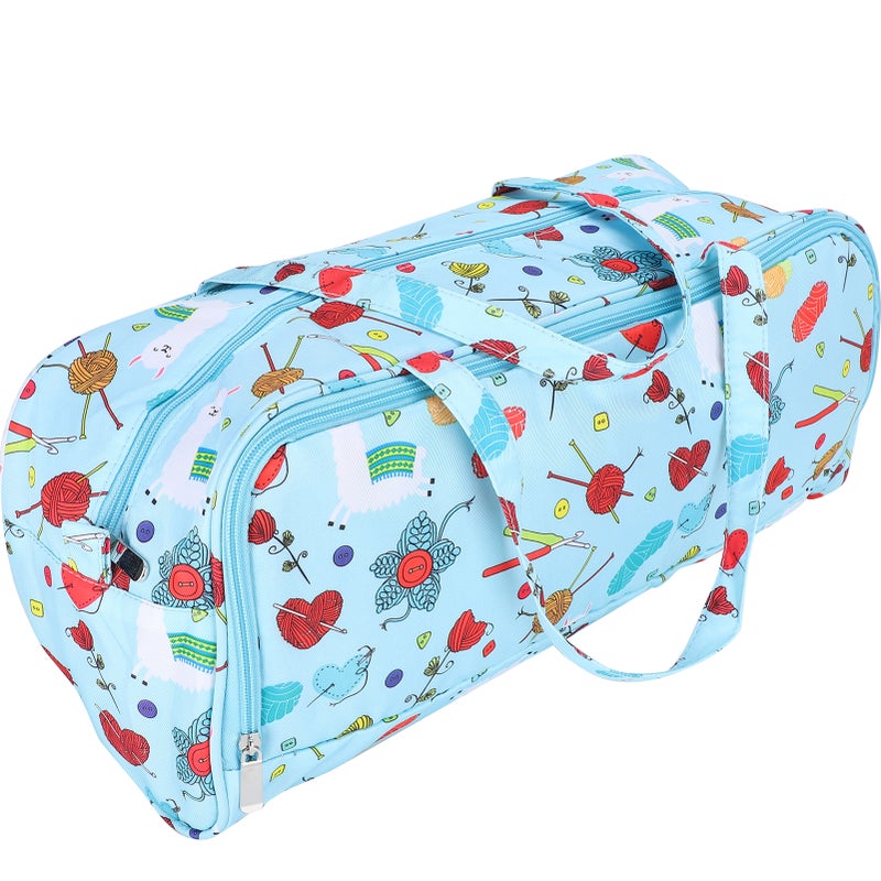 Crochet Storage Bag 600D Oxford Cloth Household DIY Sweater Knitting Needle Hook Wool Organizer - Image 4
