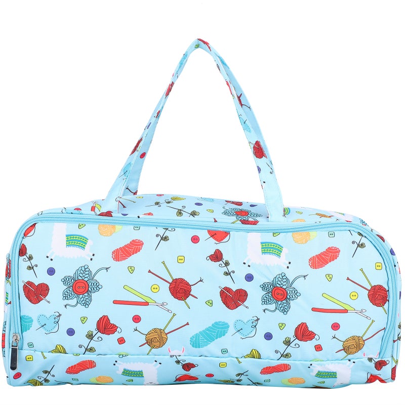 Crochet Storage Bag 600D Oxford Cloth Household DIY Sweater Knitting Needle Hook Wool Organizer - Image 1