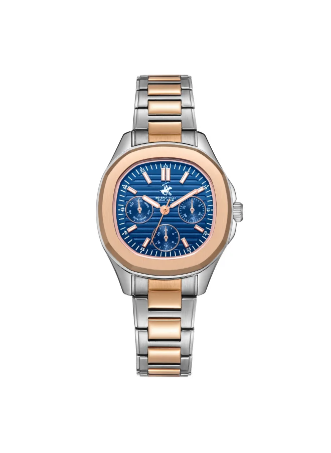 BEVERLY HILLS POLO CLUB BEVERLY HILLS POLO CLUB Women Multi Function Dark Blue Dial Watch - BP3700C.590