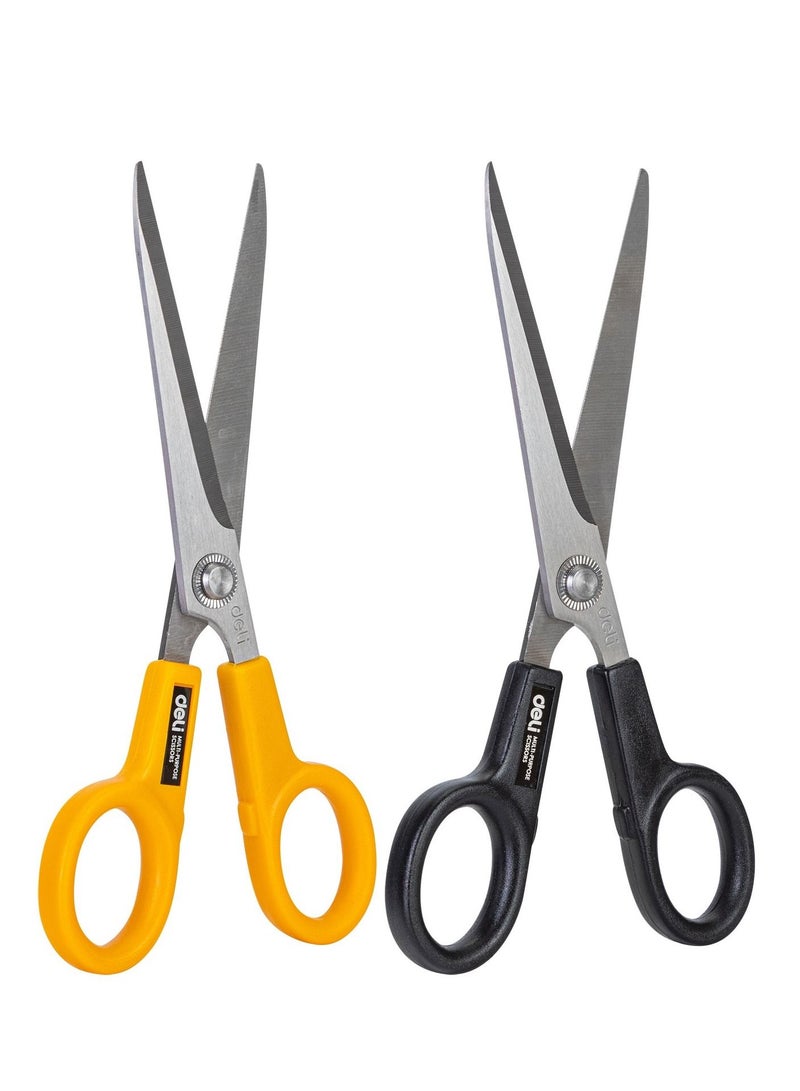 Deli 2-Piece Multi Purpose Scissors 7 Inch Length - Image 1