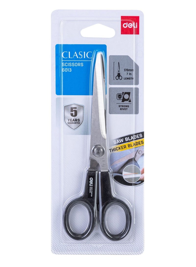 Deli 2-Piece Multi Purpose Scissors 7 Inch Length - Image 2