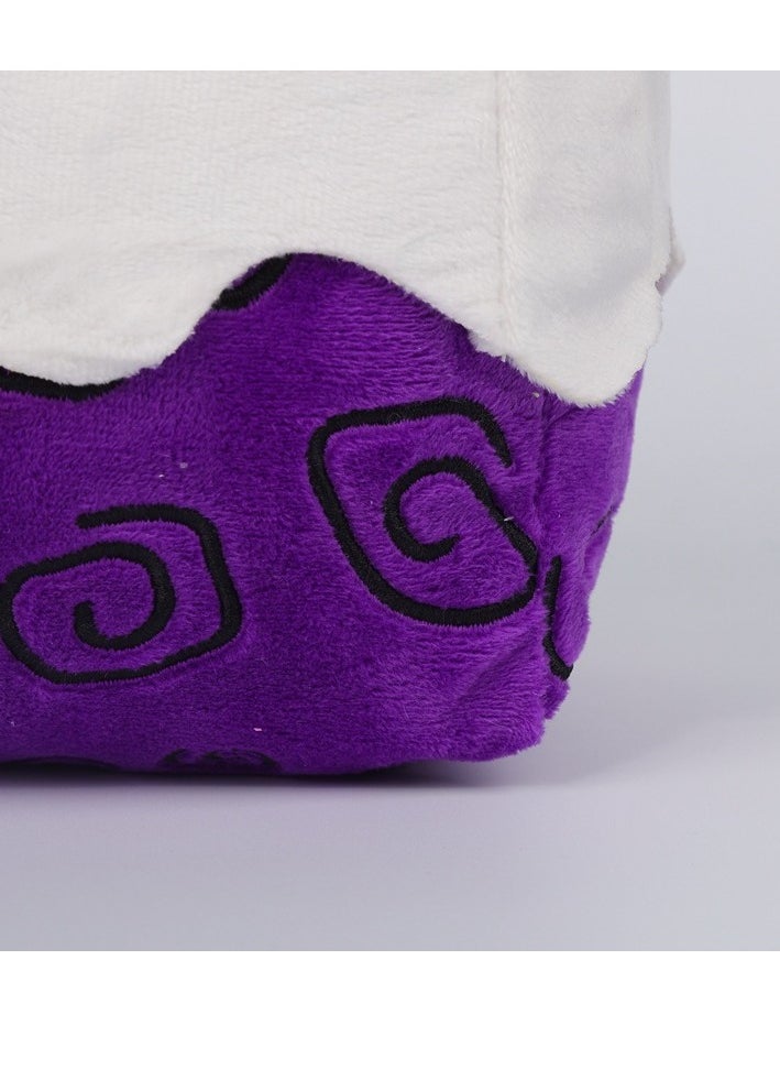 Y&D 3 Pcs Roblox Blox Fruit Plush Toy Purple Dizzy And Dark Blue Dizzy And Leopard Print Dizziness Box 15 Cm Gift For Fans Girls And Boys  - Image 2