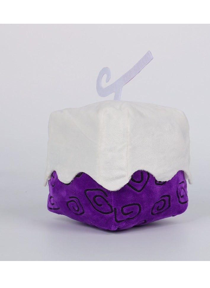 Y&D 3 Pcs Roblox Blox Fruit Plush Toy Purple Dizzy And Dark Blue Dizzy And Leopard Print Dizziness Box 15 Cm Gift For Fans Girls And Boys  - Image 3