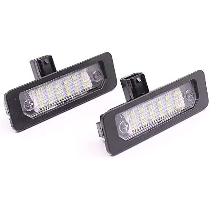 ريحني مصباح لوحة ترخيص السيارة الخلفي LED قطعتين لسيارة فورد موستانج فوكس فيوجن فليكس ميركوري سابل ميلان لينكولن MKS MKT MKX MKZ OEM 8T5Z13550B 8T5Z13550A - Image 2