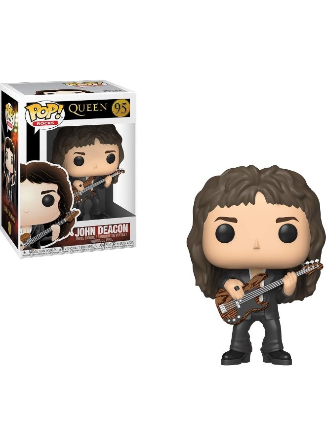 Funko Funko 33728 Pop Rocks: QueenJohn Deacon, Multicolor 