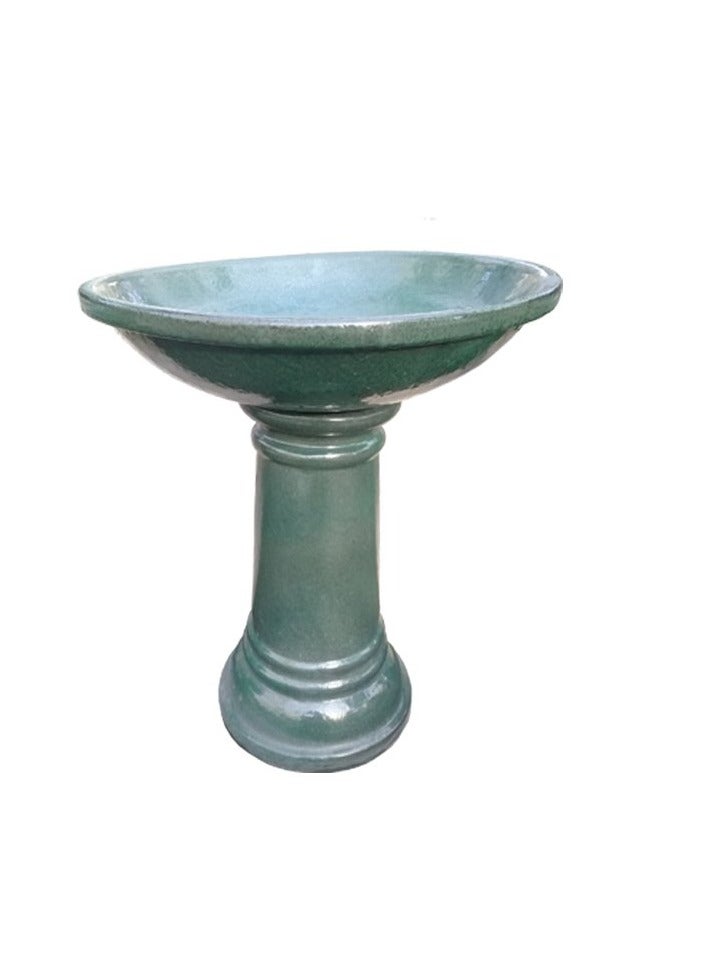 Bird bath jade