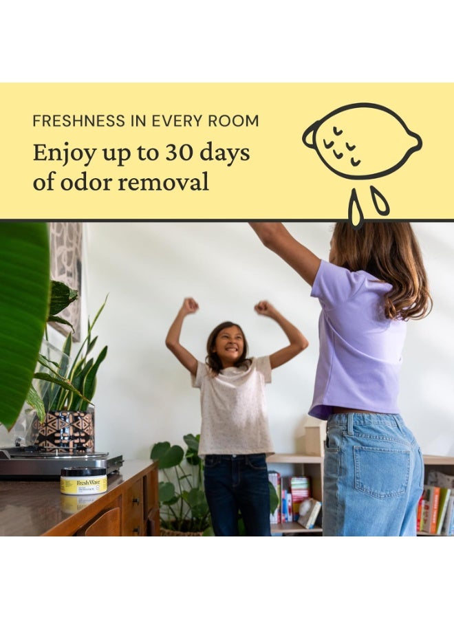 Fresh Wave Plant Based Lemon Odor Eliminating & Deodorizing Gel 198G - Image 4