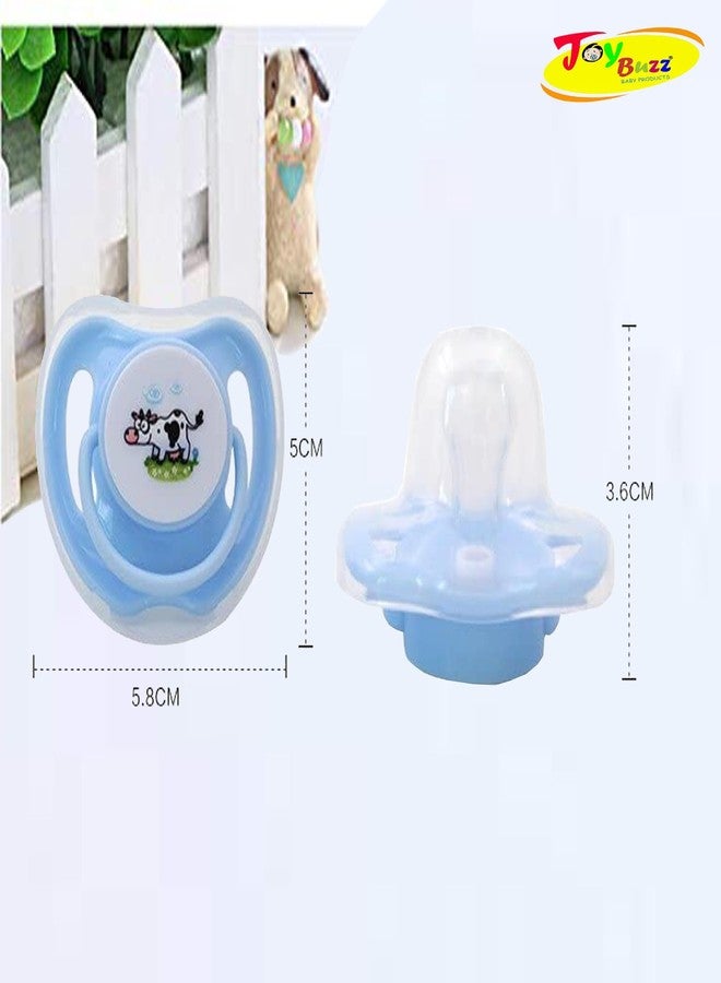 Joy Buzz Baby Pacifier Ultra Light Soft Silicone Nipple| BPA Free | Oral stimulatory | Teether | Pack of 1 | 0-6 Months + Kids (1) - Image 3