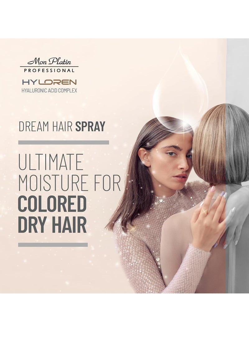 Mon Platin Professional Mon Platin Black Caviar Hair Cream & HYLoren Dream Blow Dry Hair Spray Bundle - Nourishing Styling Cream for Smooth & Shiny Hair, Heat Protection, Frizz Control, 400ml & 250ml  - Image 4