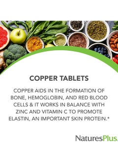 Nature's Plus Copper 3 Mg. 90 Tablets 65823  - Image 5