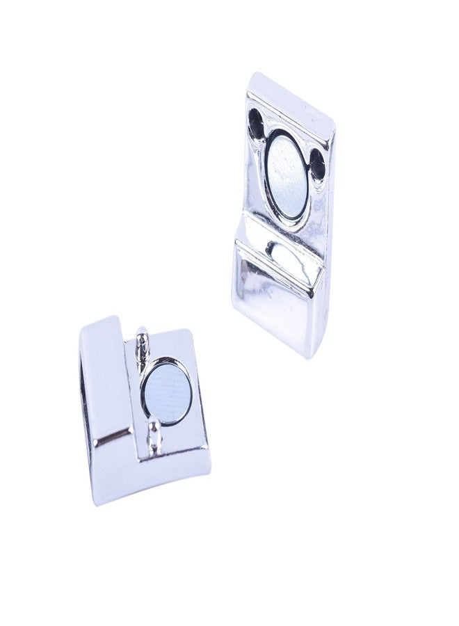 KONMAY 5 Sets 10.0x3.0mm Rhodium Glue-in Style Jewelry Magnetic Clasps - Image 2