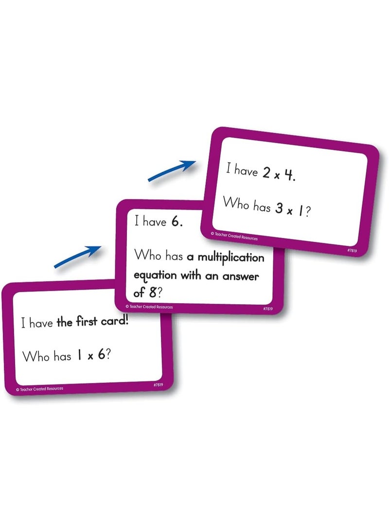 Teacher Created Resources I Have... Who Has...? Math Games Grades 3-4 (7819) - Image 3