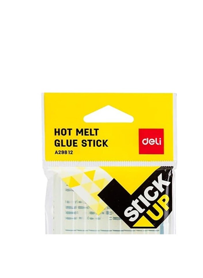 Deli 10-Piece Hot Melt Thin Glue Stick, 7mm Clear - Image 3