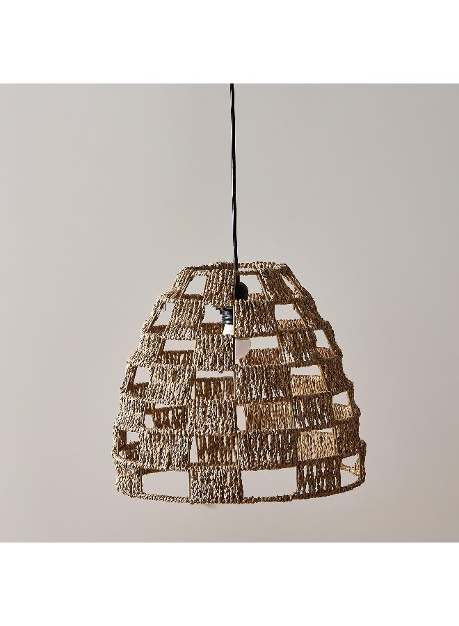 Home Box Belmonte Seagrass Lampshade 35 x 30 cm - Image 1