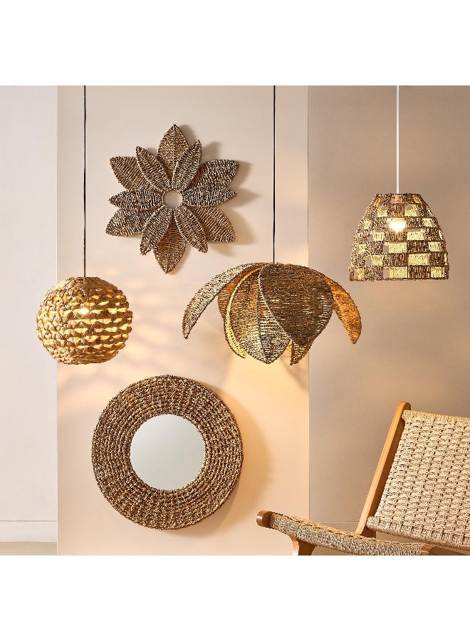 Home Box Belmonte Seagrass Lampshade 35 x 30 cm - Image 4