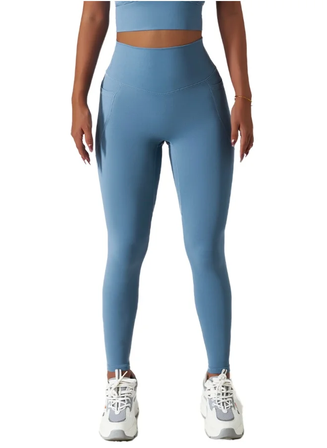 كون.يوغا Womens High Waist Contour Seamless Workout sport Leggings Yoga Pants Tummy Control Running Pants