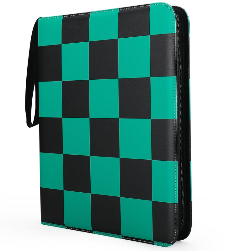 VEELAM Anime Green 9 Pocket Trading Card Binders for 900 Cards - Image 3