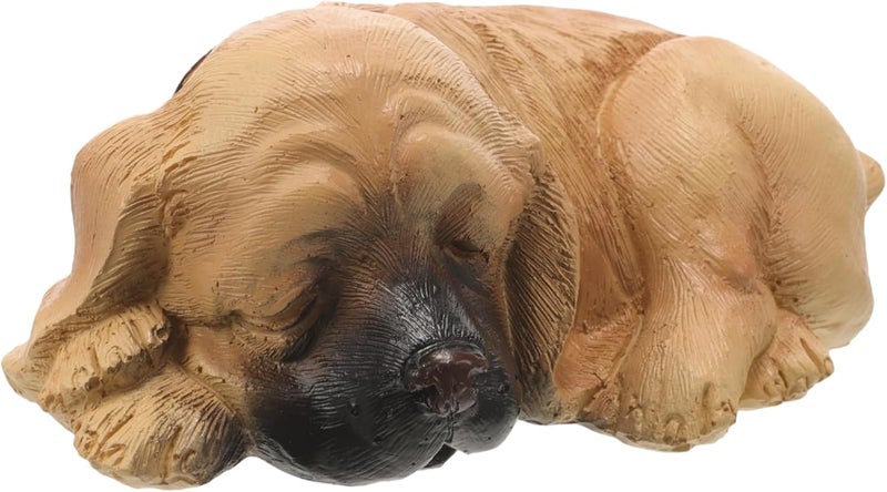 Puppy Garden Key Hider Realistic Simulated Dog Appearance Key Holder for Outdoor Use Your Garden Safe and Design - Image 1