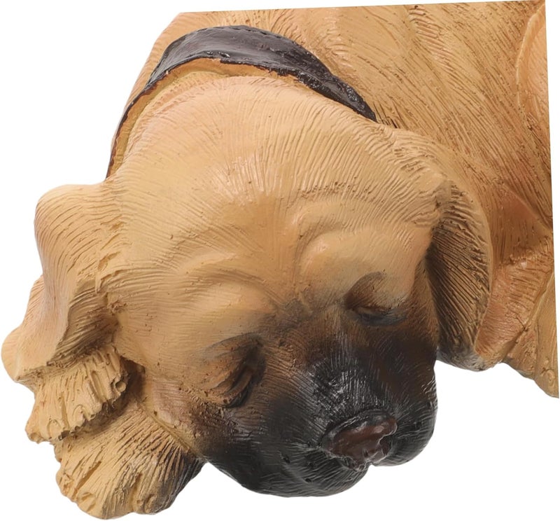 Puppy Garden Key Hider Realistic Simulated Dog Appearance Key Holder for Outdoor Use Your Garden Safe and Design - Image 4