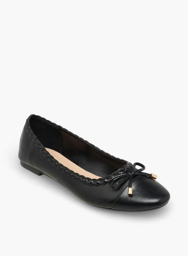 فلورا بيلا من شو إكسبرس Flora Bella Women Braided Trim Ballerina Shoes
