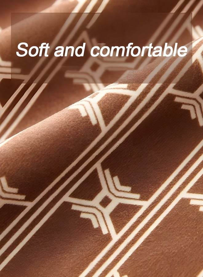 أوجا أغطية وسادة مجموعة من 4 ، رمي غطاء وسادة ، ميلارد نمط  الأريكة وسادة القضية 45 سم × 45 سم ، لغرفة المعيشة أريكة سيارة الأريكة السرير وسادات 18 × 18 بوصة (نمط مزدوج الوجهين - Image 5