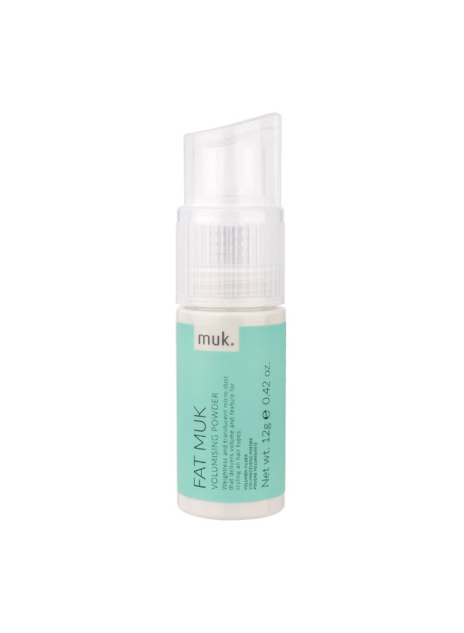 MUK. MUK FAT Volumizing Hair Powder Weightless Translucent Root Lifting Styling Product for All Hair Types Adds Volume Texture 20g - Image 2