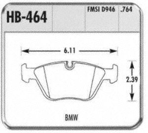 Hawk Performance HB464F.764 HPS Performance Ceramic Brake Pad - Image 2