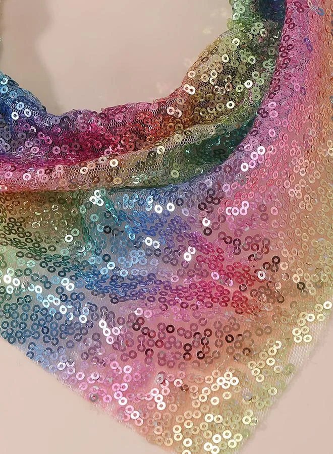 Take Two Sequin Triangle Headband