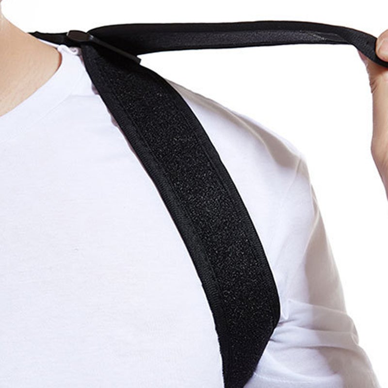 2 pcs Sitting Orthopedic Belt Invisible Hunchback Belt Elastic Back Posture Back Humpback Orthopaedic Belt - Image 3