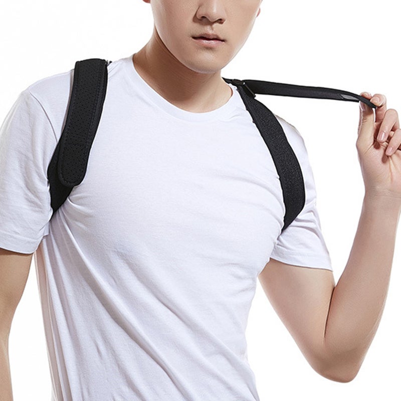 2 pcs Sitting Orthopedic Belt Invisible Hunchback Belt Elastic Back Posture Back Humpback Orthopaedic Belt - Image 5