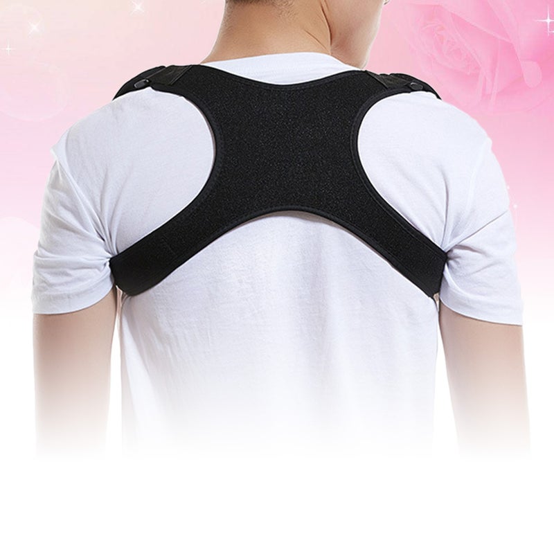 2 pcs Sitting Orthopedic Belt Invisible Hunchback Belt Elastic Back Posture Back Humpback Orthopaedic Belt - Image 2