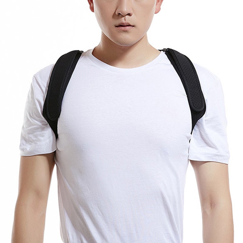 2 pcs Sitting Orthopedic Belt Invisible Hunchback Belt Elastic Back Posture Back Humpback Orthopaedic Belt - Image 4