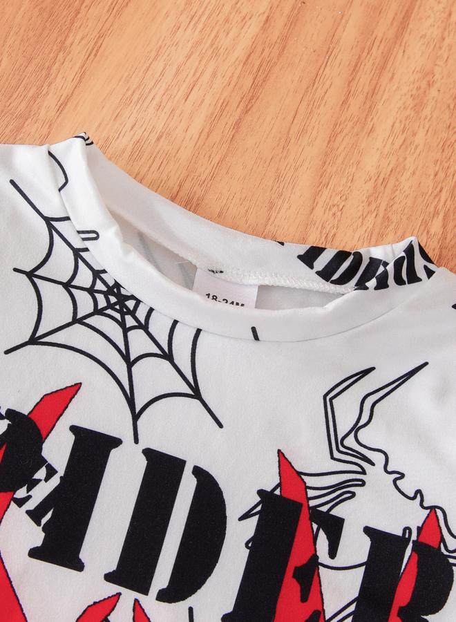 Take Two Boys Graphic Print T-Shirt and Shorts Set - Image 3