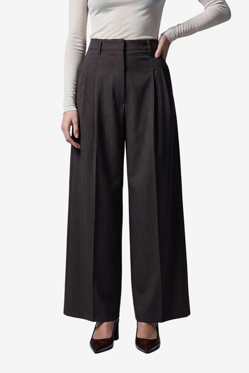 Dilvin Charcoal Grey DILVIN Women's Pants for Women | Best Price UAE