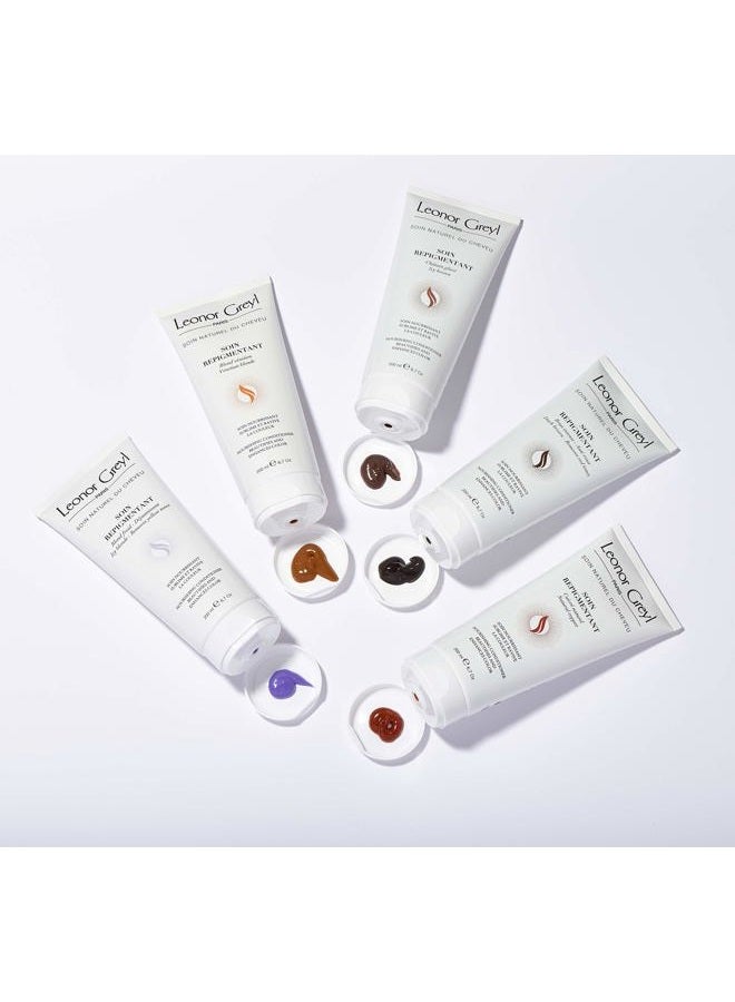 Leonor Greyl Paris باريس - سائل إعادة تلوين نحاسي طبيعي - بلسم مرطب معزز للون - يدفئ درجات البني الداكن إلى النحاسي (6.7 أونصة) - Image 4