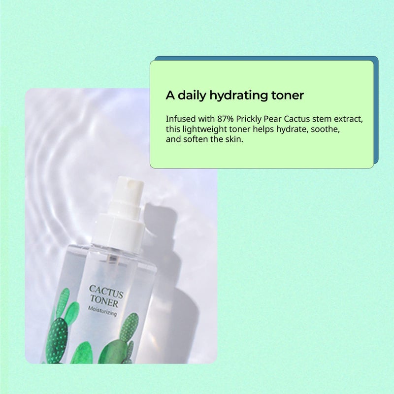YADAH Cactus Toner (7.1fl oz) - Cruetly Free Prickly Pear. Hypoallergenic Moisturizing Skin Care. - Image 2