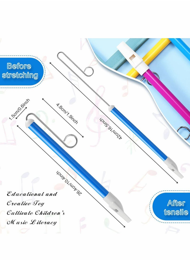 null - 3 PCS Slide Whistle, Slide Whistle Musical Instrument Toy, Children's Speech and Oral Muscle Training  for Parent-Child Games, Educational Party Favors 10.5 Inch (Blue Purple Yellow) - Image 1