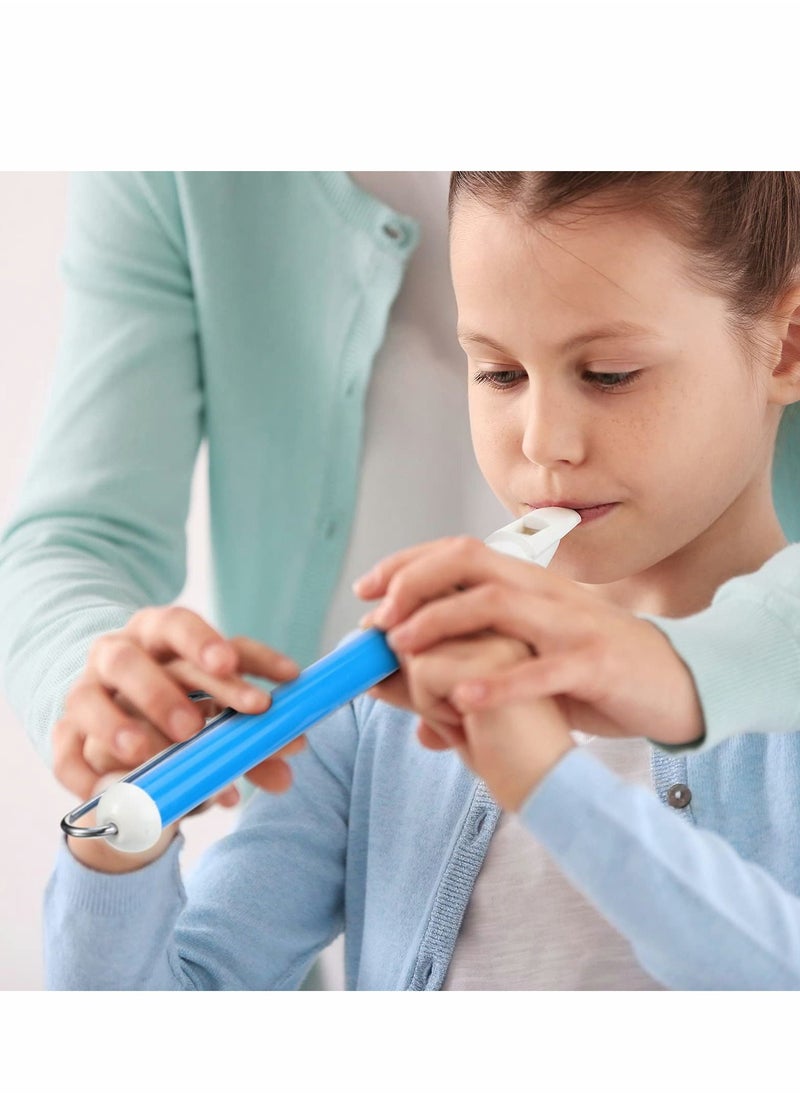 null - 3 PCS Slide Whistle, Slide Whistle Musical Instrument Toy, Children's Speech and Oral Muscle Training  for Parent-Child Games, Educational Party Favors 10.5 Inch (Blue Purple Yellow) - Image 1