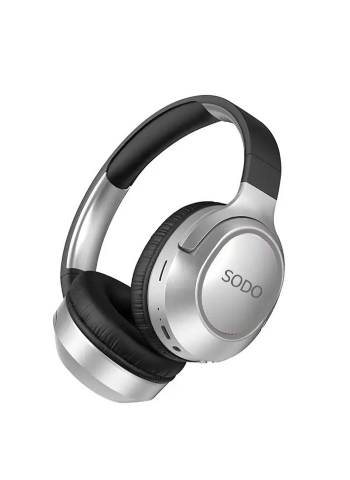 Generic SODO – SD1105–Headphone - Hi-Fi AUDIO – Bluetooth – TF Card-Folding design -Black  - Image 1
