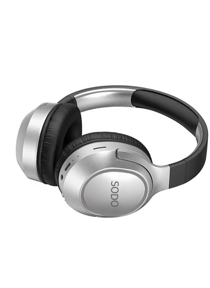 Generic SODO – SD1105–Headphone - Hi-Fi AUDIO – Bluetooth – TF Card-Folding design -Black  - Image 3