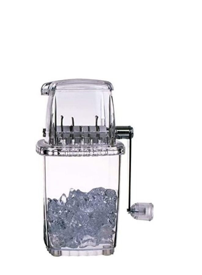 دي إل سي  كسارة ثلج يدوية بمقبض دوّار للمشروبات والحلويات - Image 1