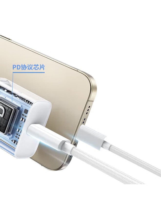 KOVOL Kewo Compatible Apple 15/16 Charger Cable, Braided 30W Fast Charging Headset, For Iphone 15 Pro Max/Plus Series, Ipad Pro, Special Extended 1.5 Meters - Image 1