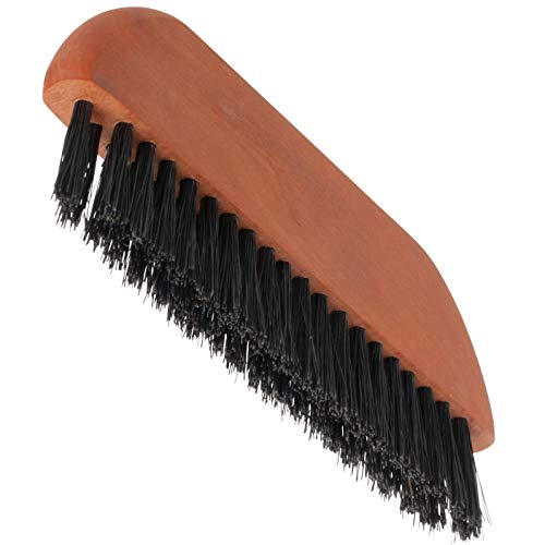 Redecker Natural Pig Bristle Pocket Clothes Brush with Oiled Pearwood Handle, 5-1/2 inches, Versatile Compact Hand Brush Removes Lint, Pilling and Debris from Garments, Made in Germany - Image 2